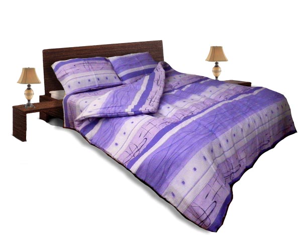 Олекотен спален комплект Крепон лилав спалня 180-220
