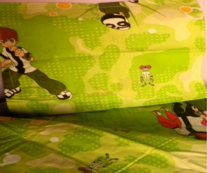 Бебешки олекотен спален комплект Памук Бентен зелен 110-140_1