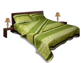 Спално бельо комплект Крепон зелен спалня 200-220