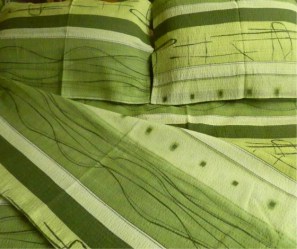 Спално бельо комплект Крепон зелен спалня 200-220_1